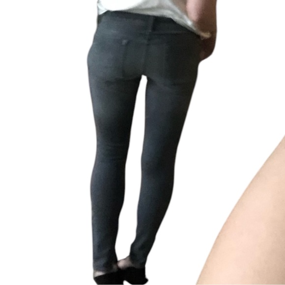 NWT RAG & BONE “ Lace Up Dre “ in AXL - Grey Wash Lace Up Skinny Jeans - Size 26 - Picture 8 of 16